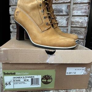 Timberland Women's Brown Heeled Boots